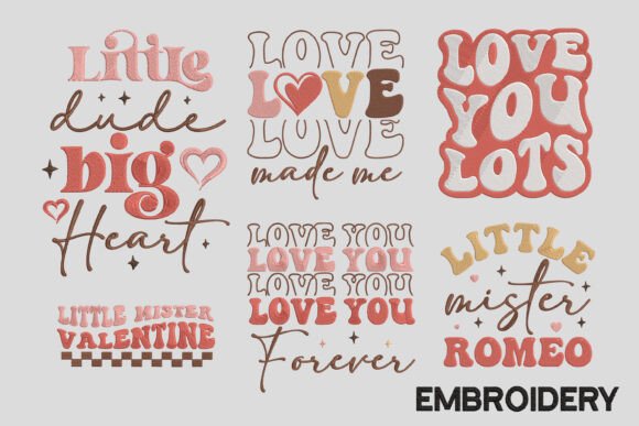 6 Designs Valentine Embroidery Review