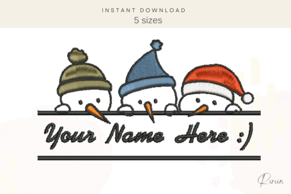 Christmas Name Embroidery Design Review
