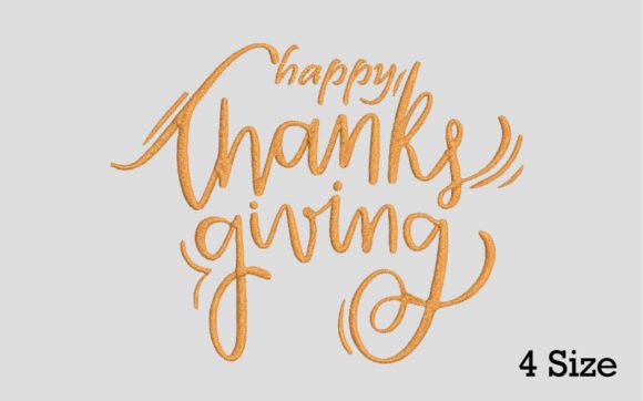 Happy Thanksgiving Embroidery Review