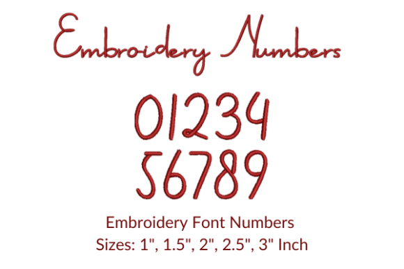 Mellati Number Embroidery Design Review