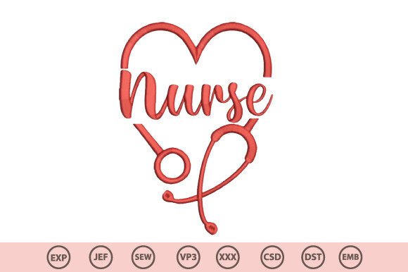 Nurse Love Embroidery Design Review