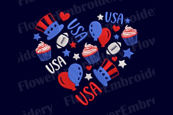 Patriotic Machine Embroidery Design Review