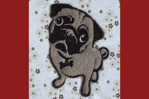 Pug Embroidery Appliqué Review
