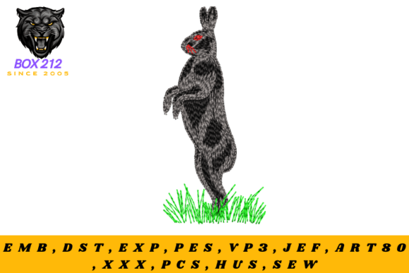 Rabbit Digital Embroidery Design Review