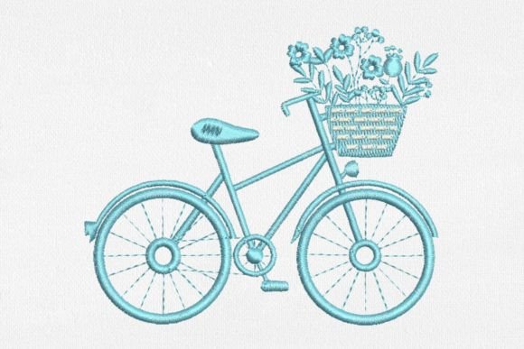 Retro Bicycle for Machine Embroidery: A Designer’s Review