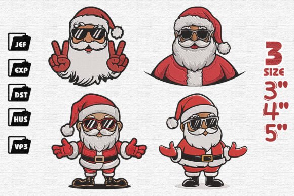 Santa Christmas Embroidery Review