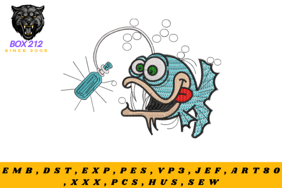 Strange Fish Digital Embroidery Design Review