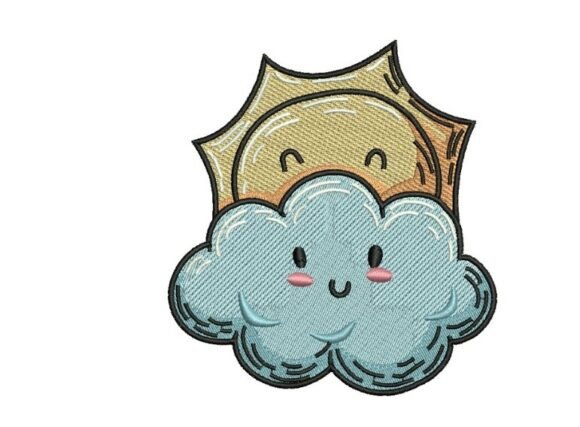 Sun and Clouds Embroidery Design Review