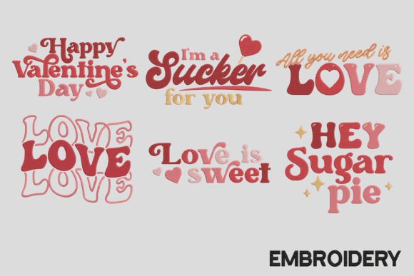 Valentine Embroidery Bundle Designs Review